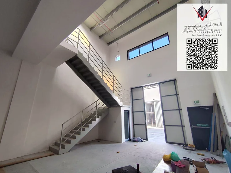 Brand New Warehouse's for rent in ajman with big mezzanine floor63221328107650111