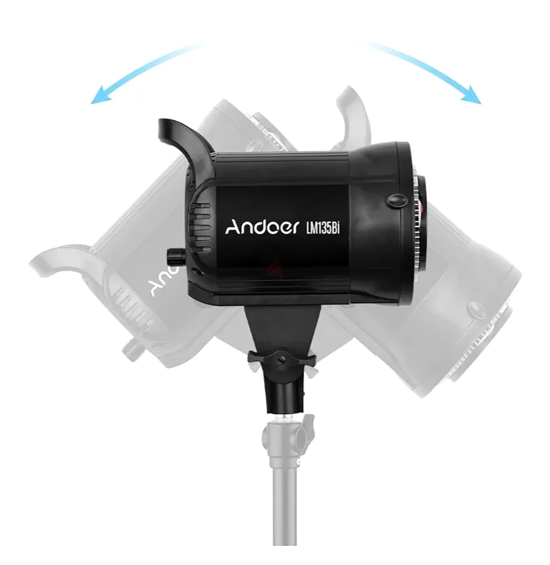 ( 3 lights) Andoer  LM135Bi Portable LED Photography Fill Light 135W Studio Video Light63203187736962111