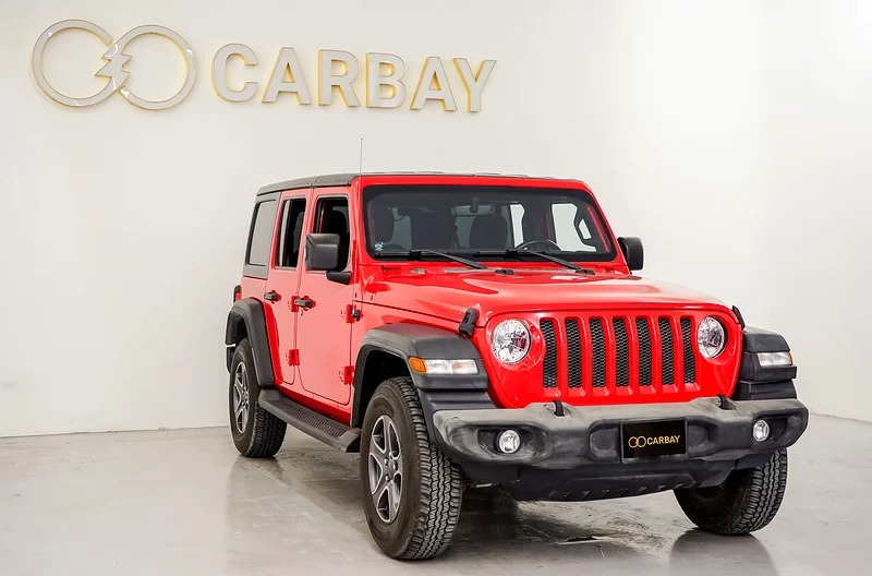 AED 1551 PM | JEEP WRANGLER UNLIMITED 2018 | PRISTINE CONDITION | 1 YEAR WARRANTY | GCC63398601787139112
