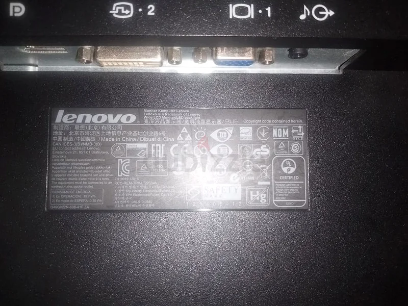 Monitor 22  Lenovo63196635441282112