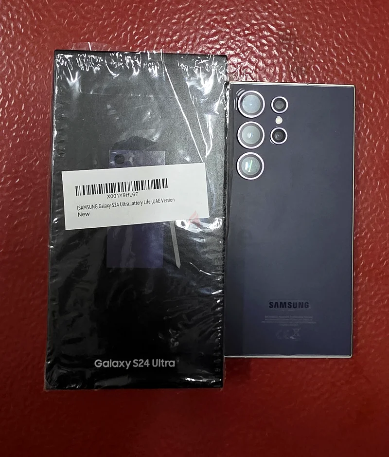 Samsung galaxy S24 Ultra UAE TDRA Version Dual Sim 12/256gb With Complete Box 10/10 Condition63213943567234111