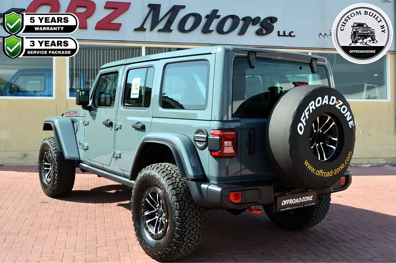 DEALER 5 YRS WTY  3 YRS SERVICE PACKAGE - 2025 JEEP WRANGLER 4DR RUBICON - ANVIL GREY63398602955395112