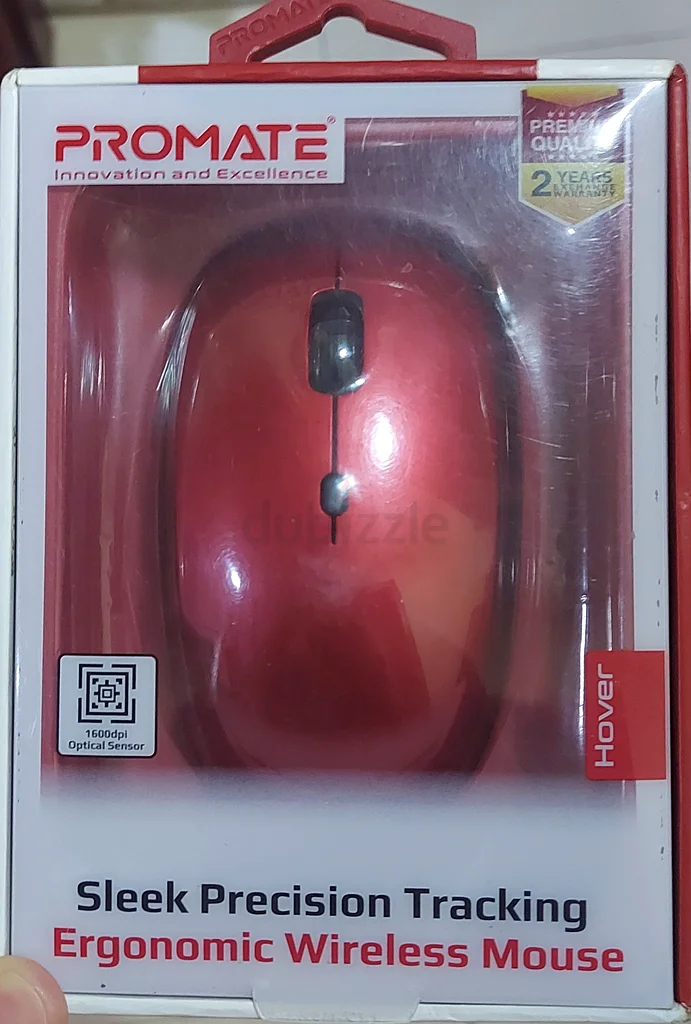 Promate Sleek Red Wireless Mouse63196148635906111