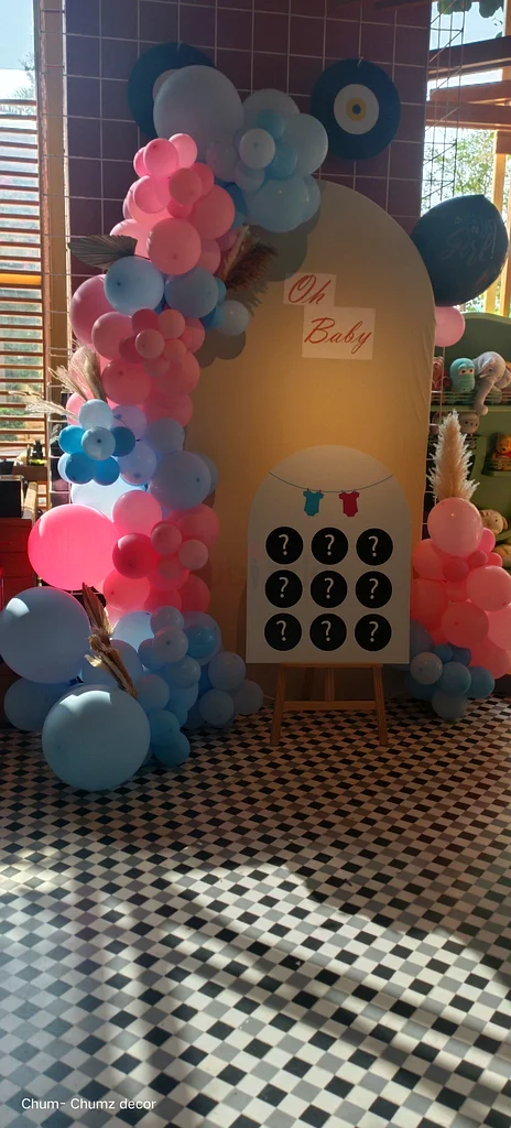 Baby shower balloon decorations63217338030466111