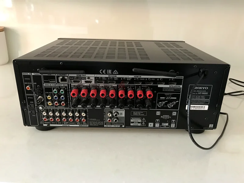 Onkyo HT-R695 7.2 Channel Dolby Atmos Dolby DTS X 4K Av receiver 220v63194612756865111