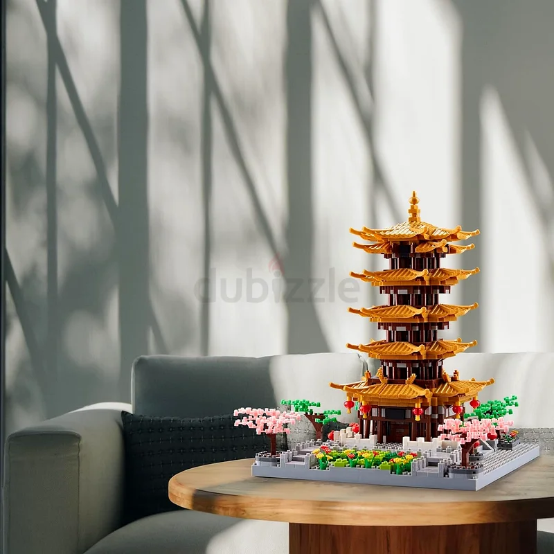 2307 - KASTWAVE Chinese Architecture Ancient Famous Collectible Micro Building Blocks Set for Adults63203713207937114