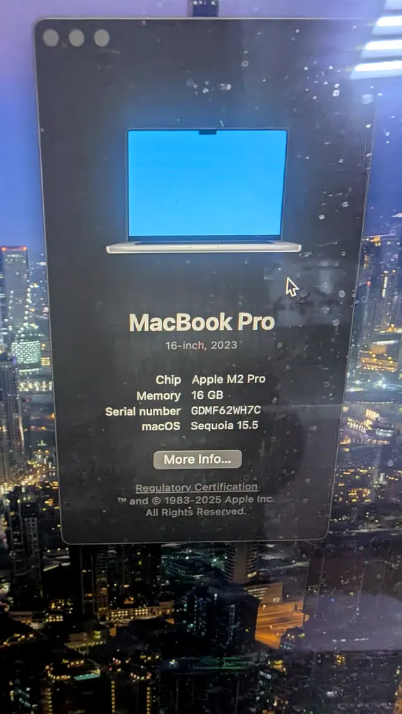 16-Inch Apple MacBook M2 Pro - Liquid Retina XDR Display63196635791747113