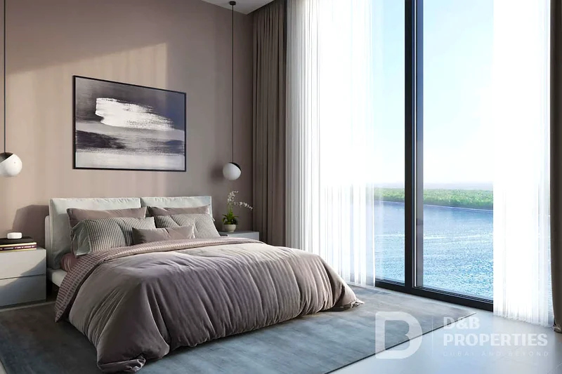 Study Room | Lagoon And Burj View | High Floor64017403952001114