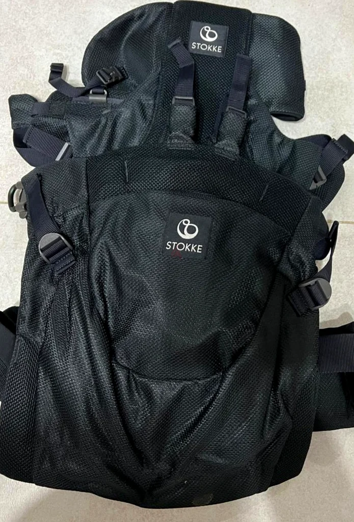 Stokke 3in1 new edition mesh 3d deep black from 0 to 18kg63202686293763111