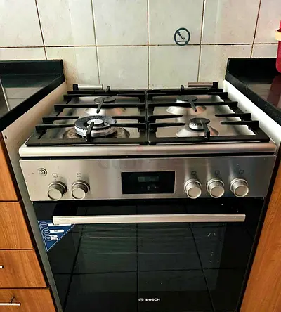Bosch New Model 4 Burner Gas Cooking Range 60x60cm