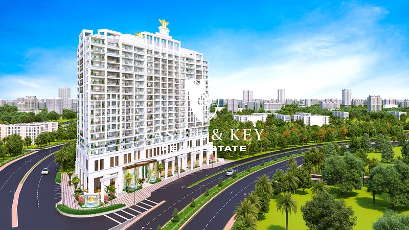 Near Metro | 1bhk with Designer Private Pool | Dubai Skyline View64022122519042110