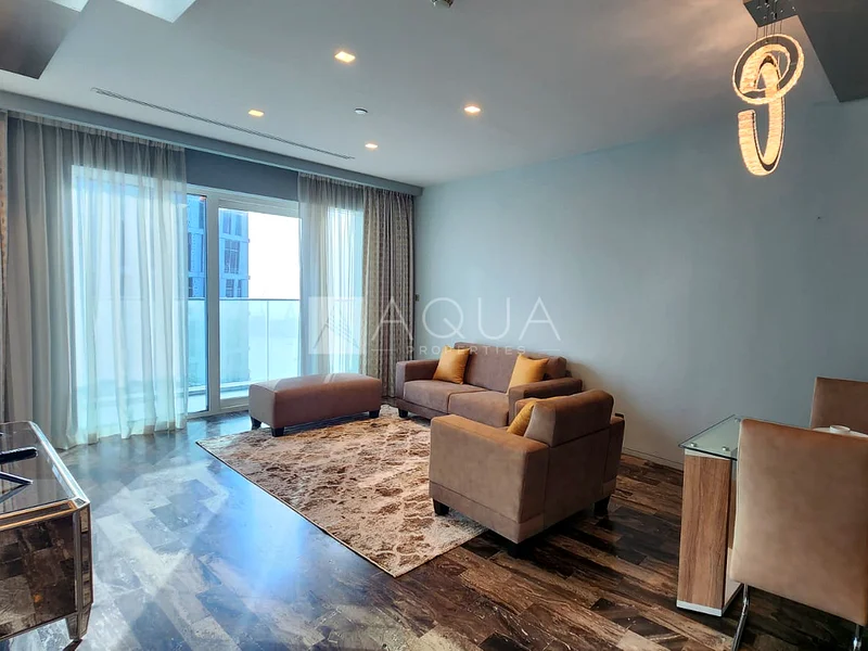 تصميم فيندي | مفروش بالكامل | إطلالة على المارينا63777432289409114