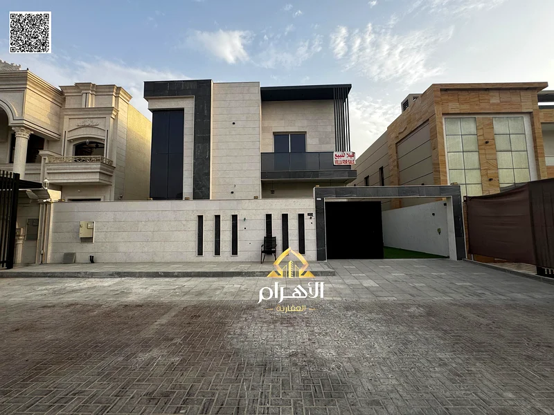 فيلا فاخرة للبيع بتصميم فريد في منطقة الراحة – عجمان | طابقين | تشطيب سوبر ديلوكس | بدون رسوم خدمة سنوية63872557975426112