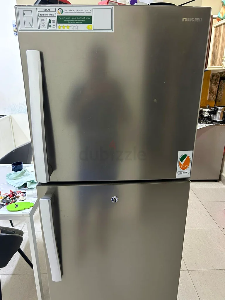 Modern Stainless Steel Refrigerator - Great Condition! Double door63200165936514112