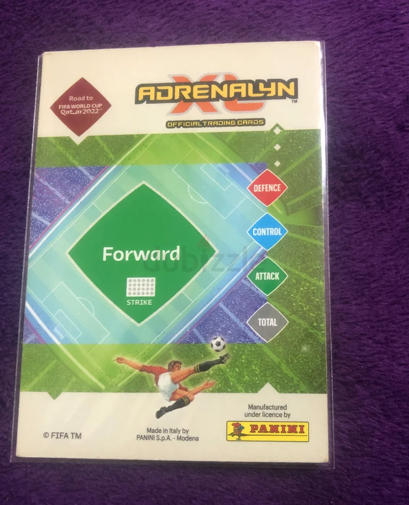 بطاقة جمع تذكارية محدودة الإصدار لكريستيانو رونالدو - بانيني كأس العالم 202263207410931457111