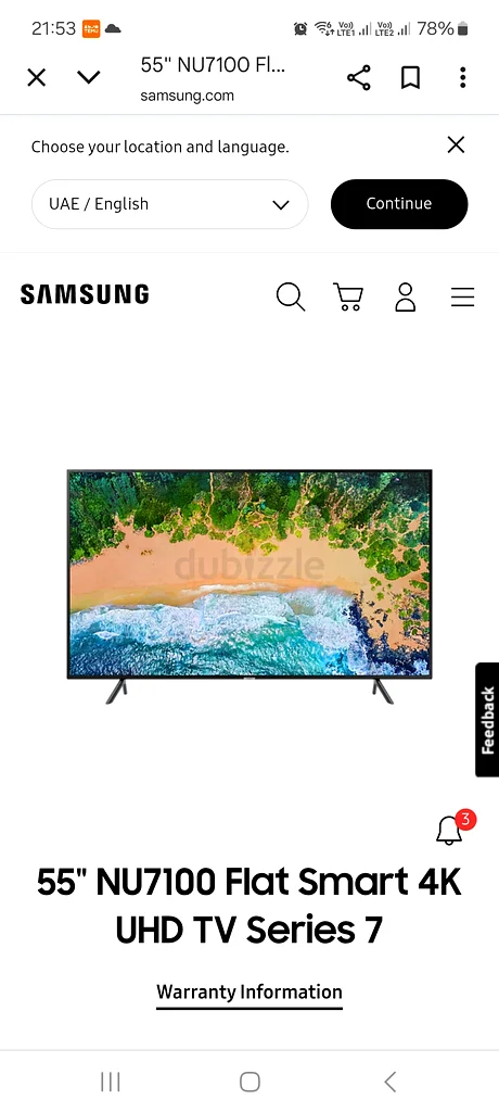 Stunning LED TV for Sale - Perfect Picture Quality!63194612884098114