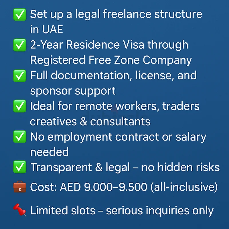 Work Legally in UAE – Get Business Visa  Residency632153855129631113