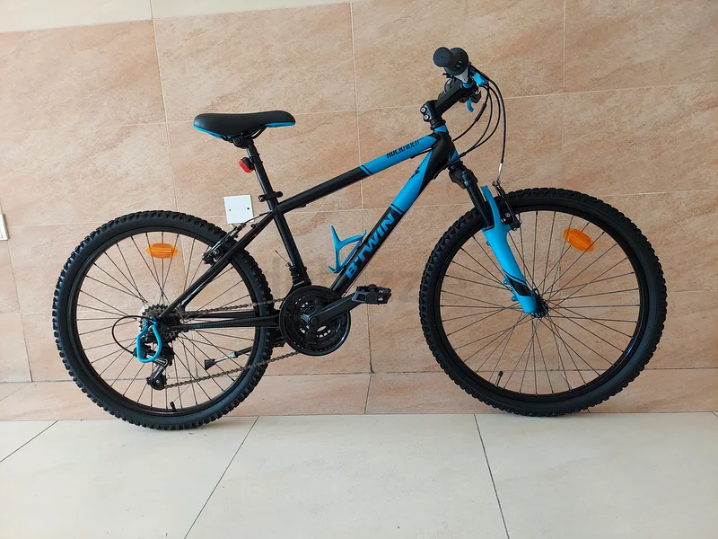 BTWIN ROCKRIDER ST500 24INCHES MOUNTAIN BIKE 8 TO 12 YEARS63197648472451113