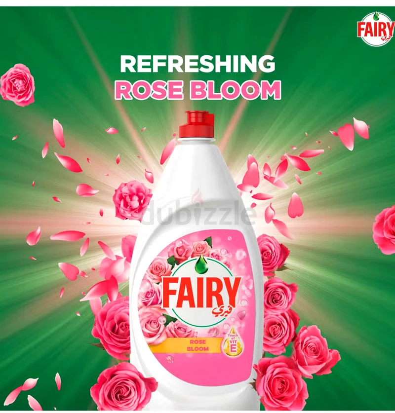 Fairy Dishwashing Liquid - Pack of 2, Rose Bloom 800ml63211431093379112