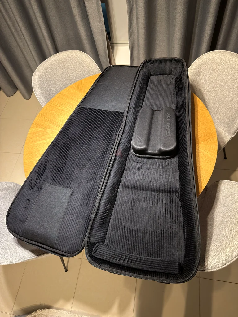 Gruv Kapsulite Plus Case for Electric Guitar (Black)63209843339266112