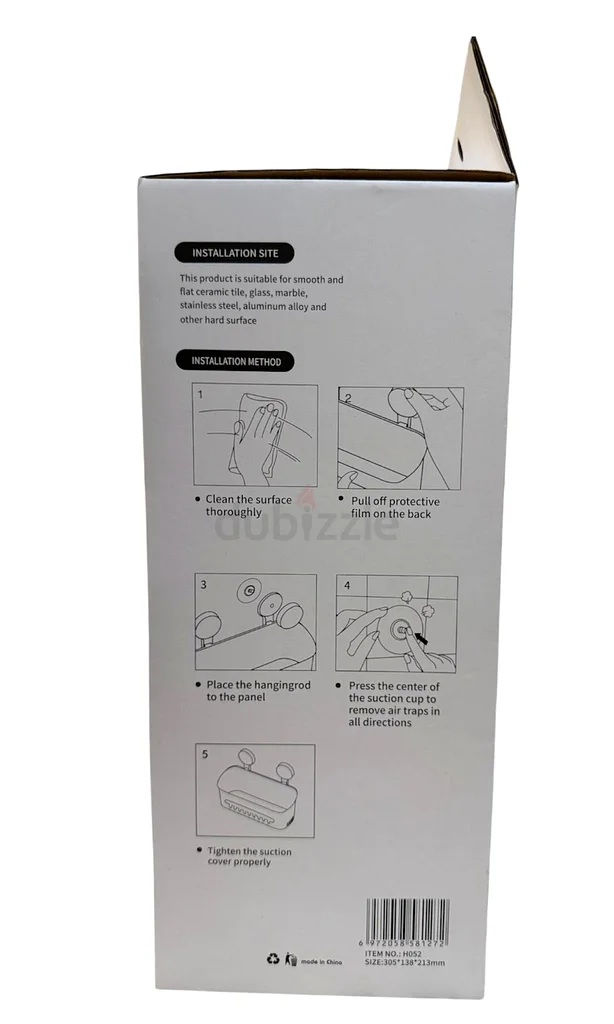 Space-Saving Self Adhesive Bath Rack for Ultimate Organization63210903064834112