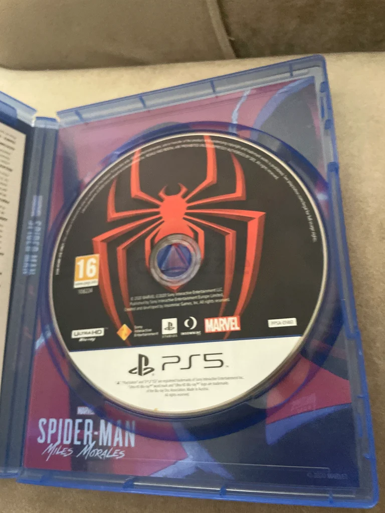 Spider-Man Miles Morales PS5 Disc CD Edition63205367176323111