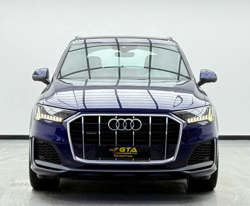 2021 Audi Q7 55 TFSI S-Line, 2026 Audi Warranty, 2027 Audi Service Pack, Fully Loaded, GCC63398614705155111