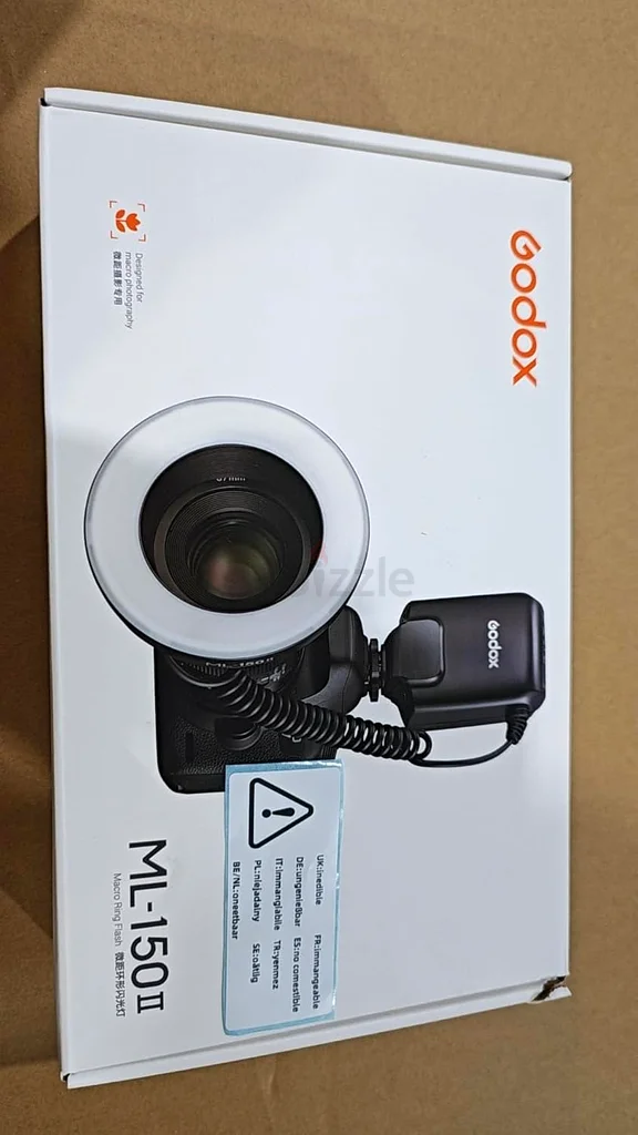 Godox ML-150 II Macro Ring Flash – LED Light for Close-up  Macro Photography63203188388353113