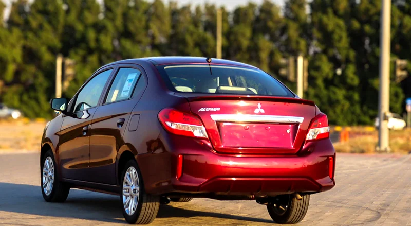 Mitsubishi Attrage 2022  1.2L GCC, accident-free, in excellent condition 376 p.m63223819880579113