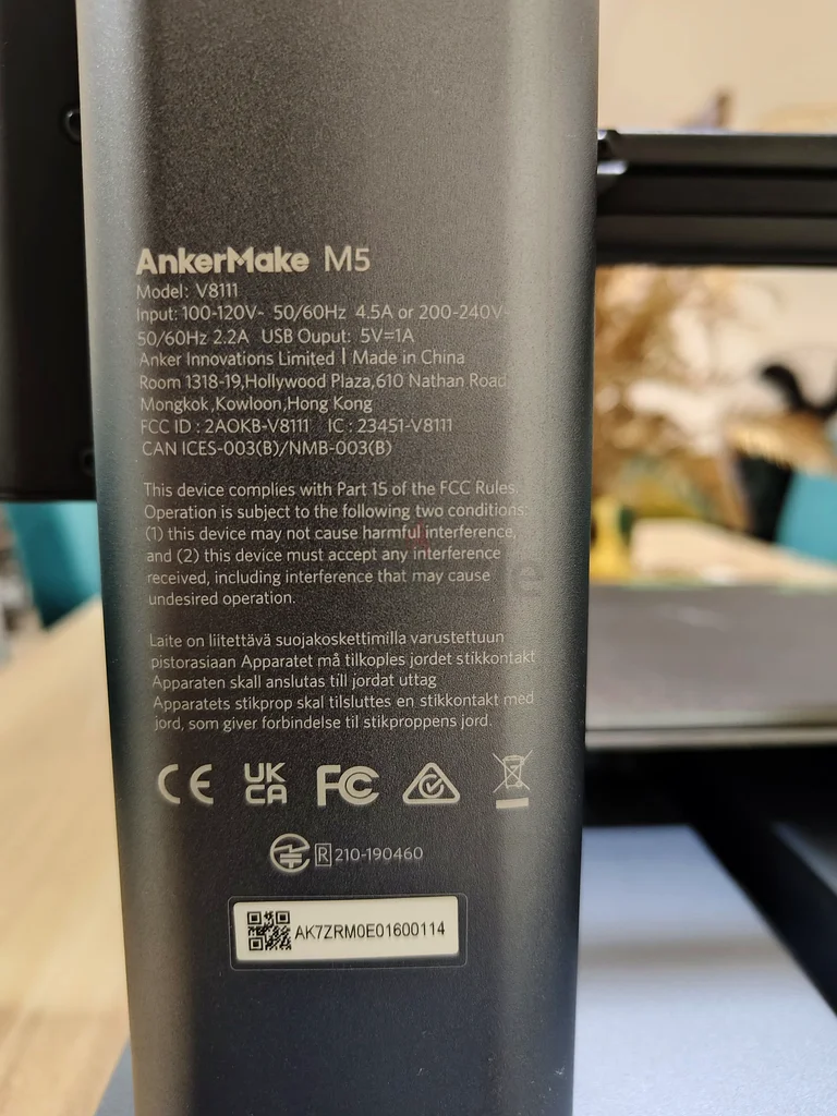 Anker Make M5 Fast 3d Printer
with Al Camera63196637567235113