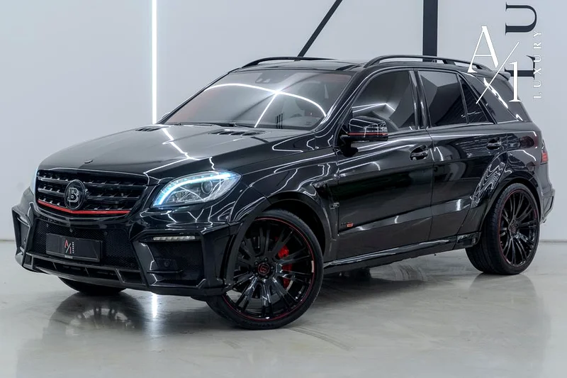 2014 Mercedes-Benz ML63 AMG, Brabus 700 Original With Certificates, Fully Loaded, GCC632282797616661116