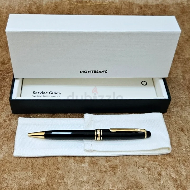 Brand New Montblanc Meisterstück Classique Gold-Coated Ballpoint Pen | Sealed with Warranty63208392396290111