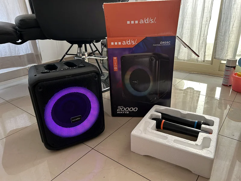 Portable Speaker incl. 2 mics63195634764674114