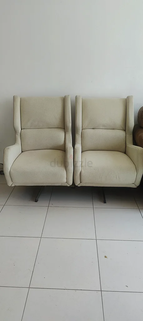 Stylish Pair of Modern 360 degrees Revolving Lounge Chairs for Sale!63212903329793110