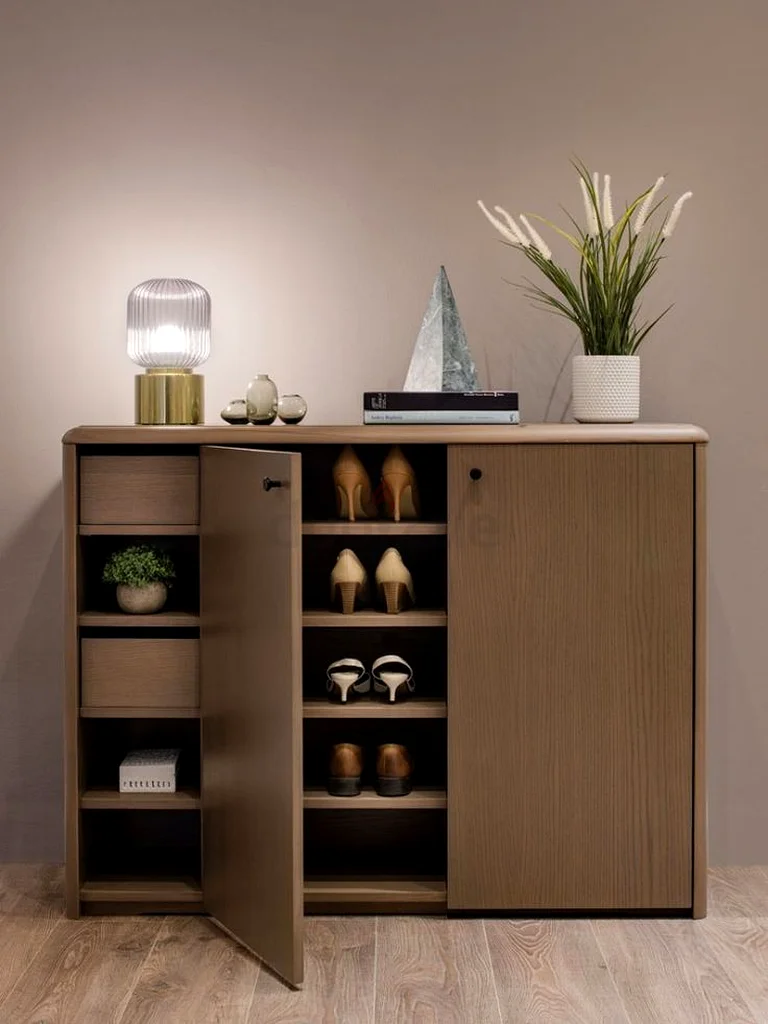 Custom Shoe Cabinet – MDF with Painted Finish- shoe stand63211914510082111