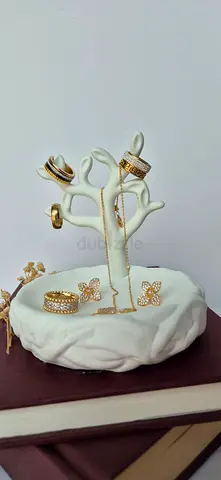 Homemade jewelry tree stand