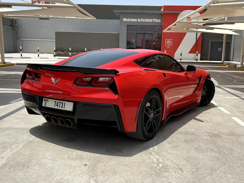 CORVETTE C7 GCC SPECS AL GANDHI | SERVICE HISTORY | ORIGINAL PAINT | Z51 | 2 KEYS63398559181186111