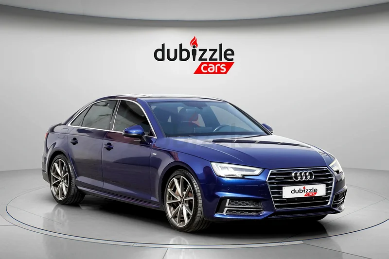 AED 1149/month | 2017 Audi A4 2.0 TFSI Quattro S | GCC Specs | Ref#33728363224793259778115