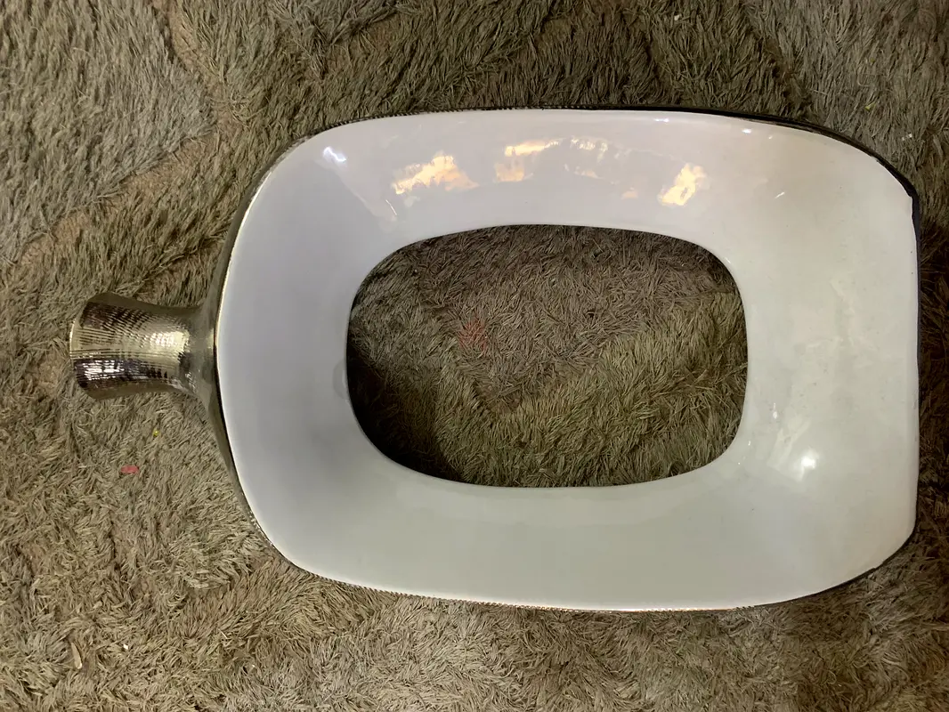 Silver vase