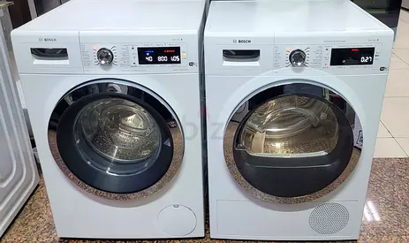 High-Quality Bosch series 8 Washer  Dryer 9kg  Set - with WiFi control