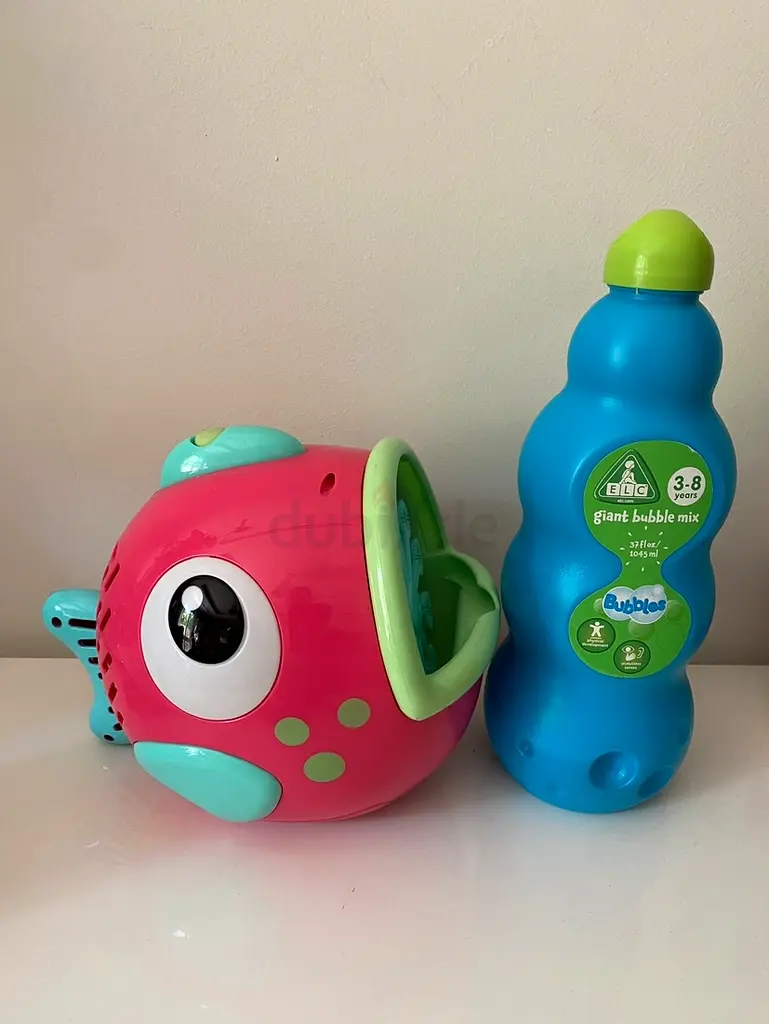 ELC Bubble Machine with  Bubble Solution