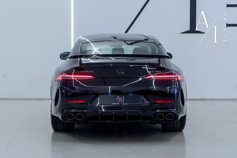 2022 Mercedes AMG GT43, Mercedes Warranty + Service Pack, Very Low Kms, GCC63399926683137114