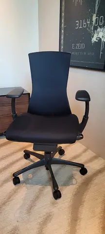 Embody Ergonomic Herman Miller Chair Black Color Fully Adjustable