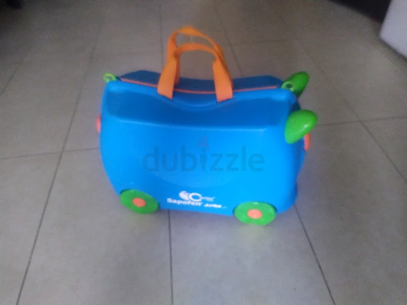 Colorful Kids Toy Storage Bag on Wheels - RIDE ON TRUNKIE63206883511810112