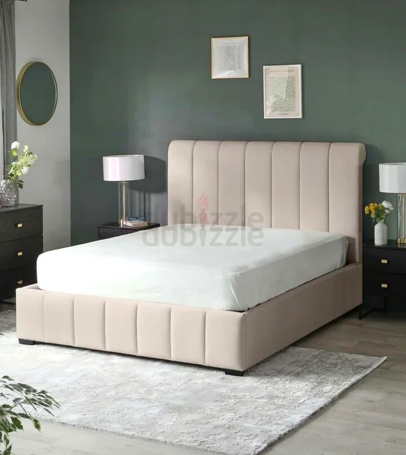 سرير حديث أنيق بتصميم أنيق ومزدوج632109006233631128