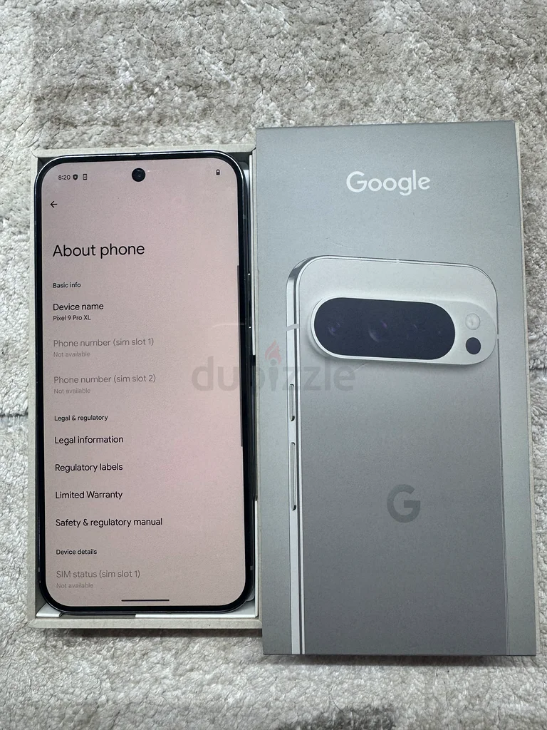 Google pixl 9proxl 128GB hazal colour with box63212410966786114