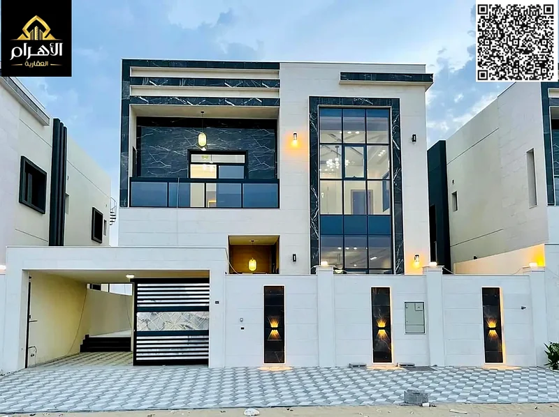 🏡✨Villa for sale, including registration and ownership fees, 5 master bedrooms, a living room, a hall, and a maid's room. Freehold for all nationalit63906645107713110