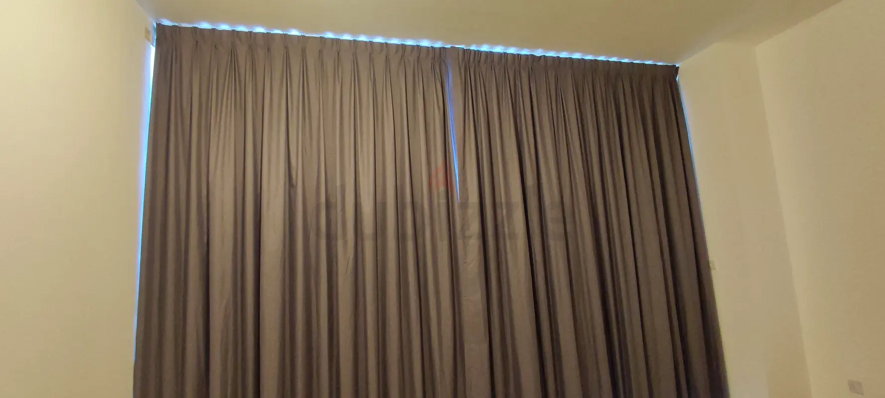 Cortinas opacas para bloqueo solar usadas durante 1 mes, de 3 m / 4 m