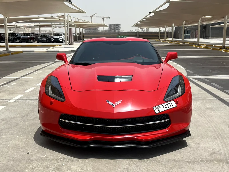 CORVETTE C7 GCC SPECS AL GANDHI | SERVICE HISTORY | ORIGINAL PAINT | Z51 | 2 KEYS63398559181186114
