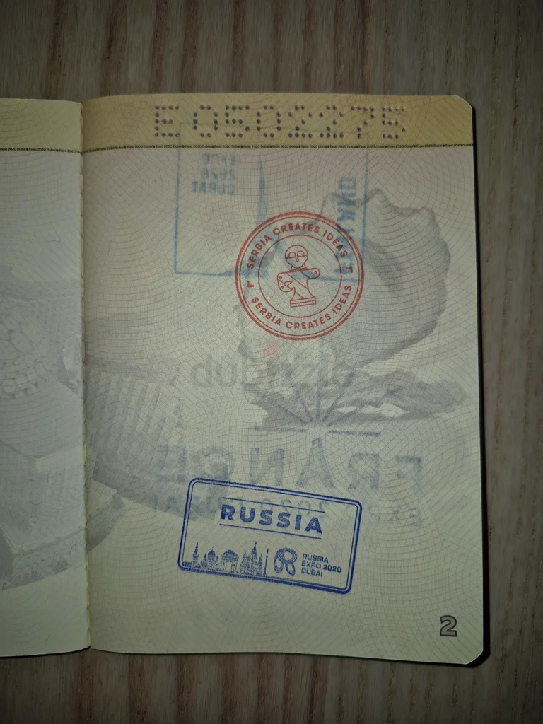 Expo Passport with stamps63207411421698112